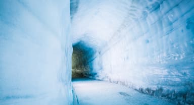 Thumbnail about Inside the ice caves during Langjokull glacier tour from reykjavik