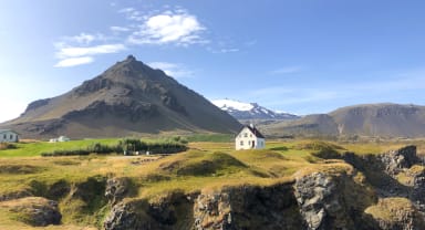 Thumbnail about The view from Arnarstapi harbor