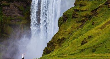 Thumbnail about Skogafoss Waterfall in summer