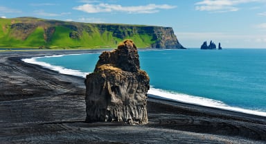 Thumbnail about Reynisfjara Black sand Beach in South Shore of Iceland