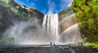 Thumbnail about Skogafoss waterfall in summer