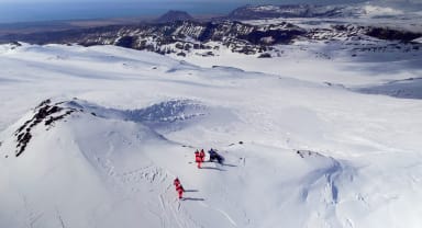 Thumbnail about Snowmobiling on Myrdalsjökull