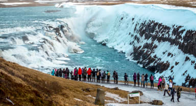 Thumbnail about Gullfoss Winter