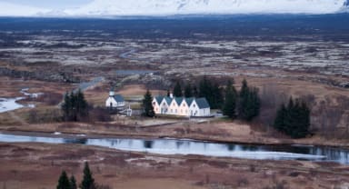 Thumbnail about Thingvelling national park with the summerhouses of the prime minister