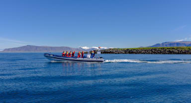Thumbnail about One of our custom designed RIB boats, Þruma IV or Thunder