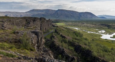 Thumbnail about Almannagjá in Þingvellir Iceland, Mysterious Lighting