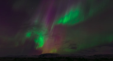 Thumbnail about Northern Lights Aurora Borealis in Iceland