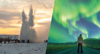 Thumbnail about Reykjavik Sightseeing - Golden Circle and Northern Lights tour 