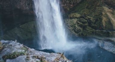 Thumbnail about Seljalandsfoss on South Coast of Iceland.