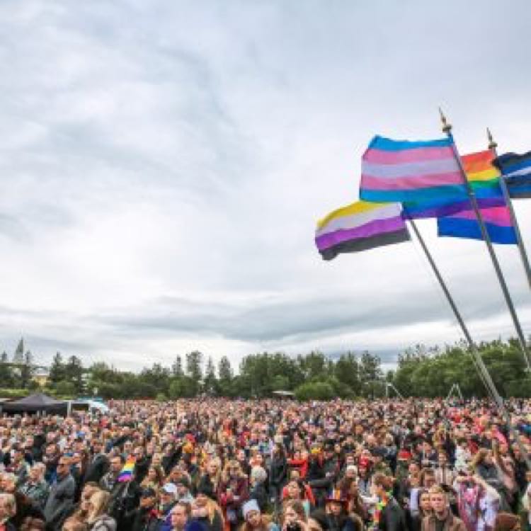 Gay pride in Reykjavik