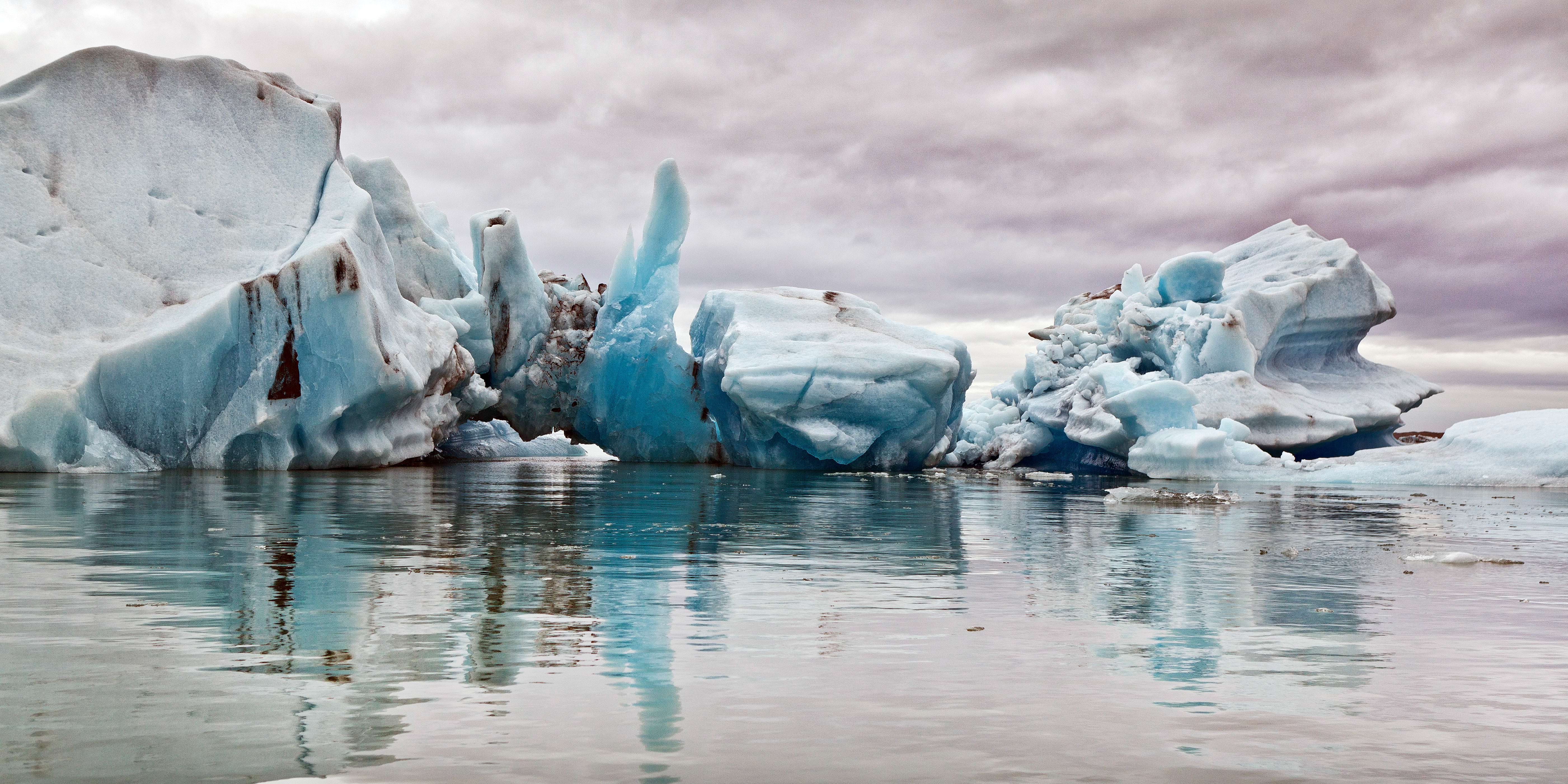 Glacier Lagoon in Iceland