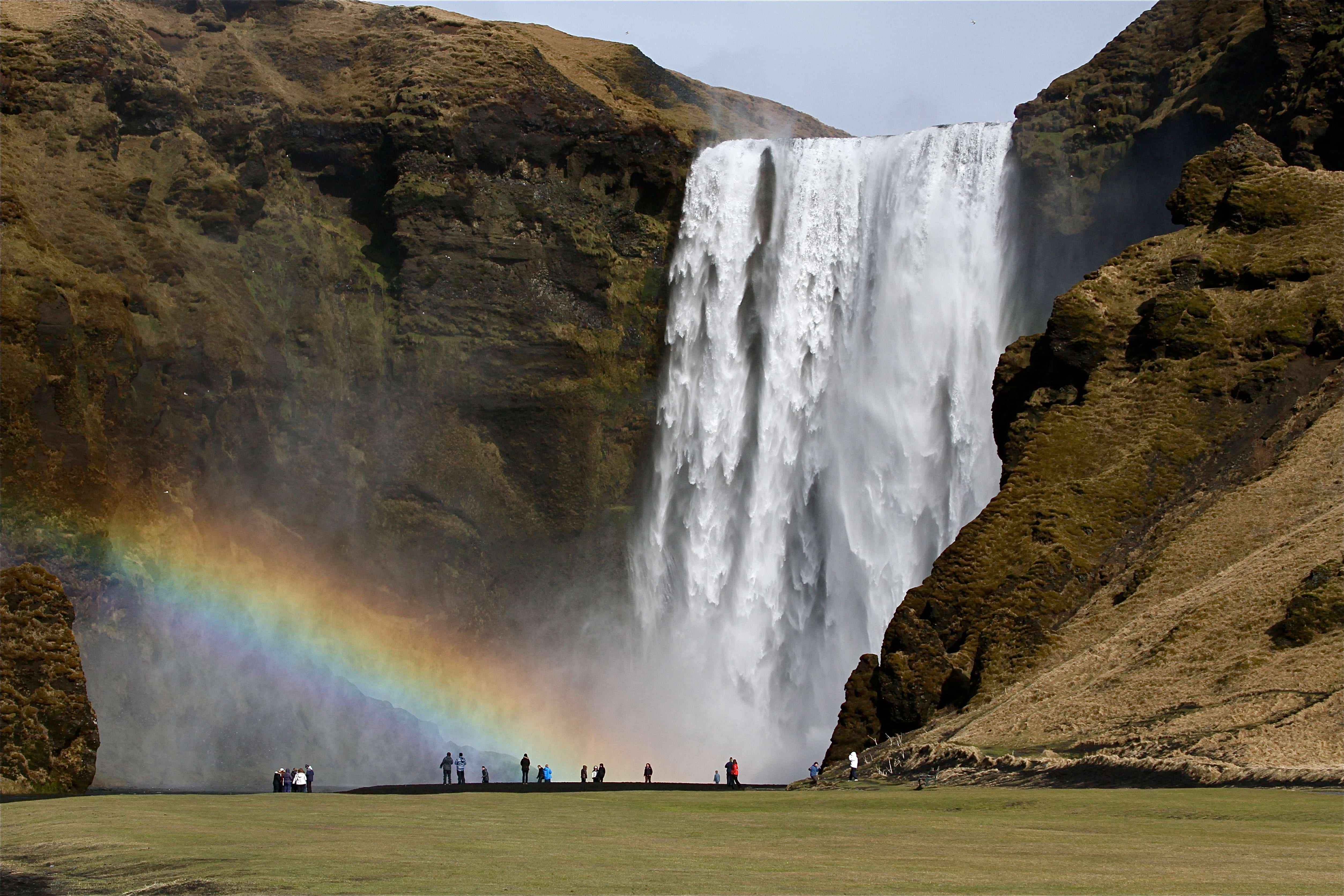 Skogafoss waterfall in Iceland