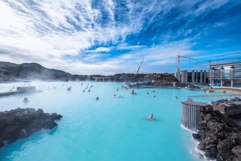Cover image for the Keflavik Airport to Reykjavik + The Blue Lagoon experience