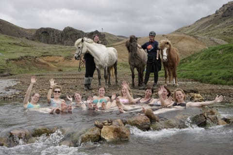 Cover image for the Horseback Riding & Bathing In Hot Springs Full Day Tour experience