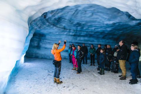 Cover image for the  ICE CAVE CLASSIC (INTO THE GLACIER) experience