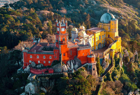 Cover image for the Private Tour from Lisbon to Pena Palace, Sintra, Cabo da Roca & Cascais experience
