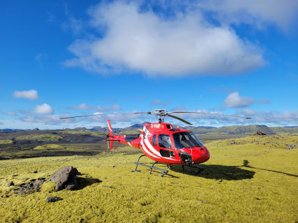 Cover image for the Laki Craters and Surroundings Helicopter Tour with landing from Skaftafell experience