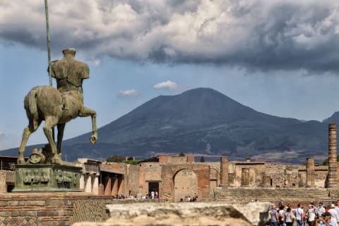 Cover image for the POMPEII & VESUVIUS Tour from Naples - Group Tour experience