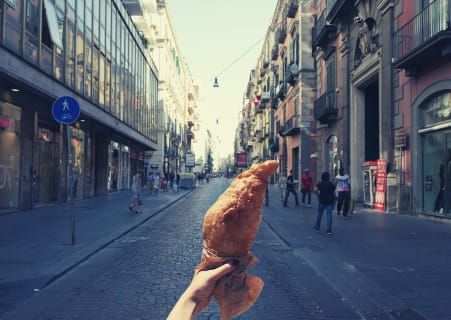 Cover image for the NAPLES STREET FOOD tour experience