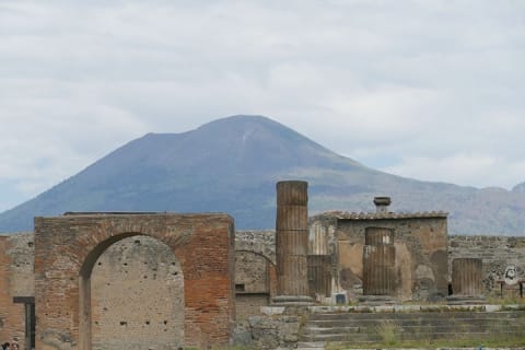 Cover image for the POMPEII and VOLCANO Mt. VESUVIUS - VIP Guided tour / Small group / With ticket experience