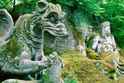 Cover image for the Rome, Calcata, Bomarzo, Pope Thermal Bath VIP Private Guided Tour experience