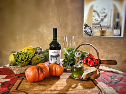 Cover image for the Lunch Food Tasting with Wine Pairing Experience Trastevere experience