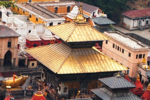 Cover image for the Discover Pashupatinath Temple, Boudanath Stupa and Patan Durbar Square experience