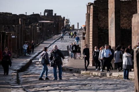 Cover image for the Private Tour a Pompeii e Sorrento from Napoli experience