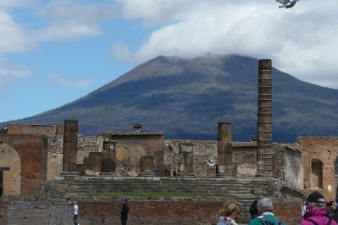 Cover image for the Mount Vesuvius and Pompeii private tour experience