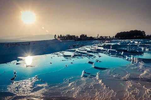 Cover image for the Pamukkale Day Tour From Istanbul /w flight experience