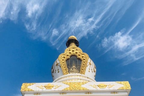 Cover image for the Jamchen Vijaya Stupa with short hike and Budanilkantha sightseeing experience