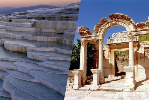 Cover image for the 2 Days Ephesus & Pamukkale Tour From/To Istanbul experience