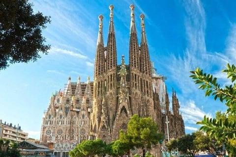 Cover image for the Private Park Güell & Sagrada Familia guided tour with Hotel pickup experience
