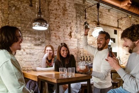 Cover image for the Spanish Wine and Tapas tour in a local Neighborhood in Barcelona experience