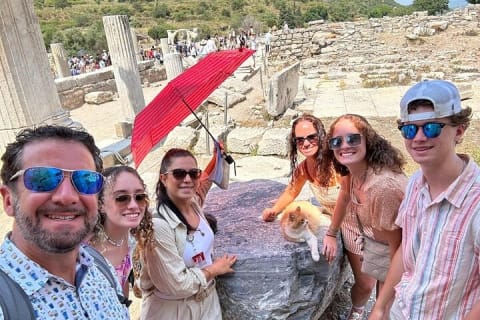 Cover image for the SKIP-THE-LINE: Group & Private Ephesus Tour ENTRY FEE & LUNCH Opt experience