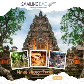 Cover image for the Experience The Heart of Art - Ubud Village Tour experience