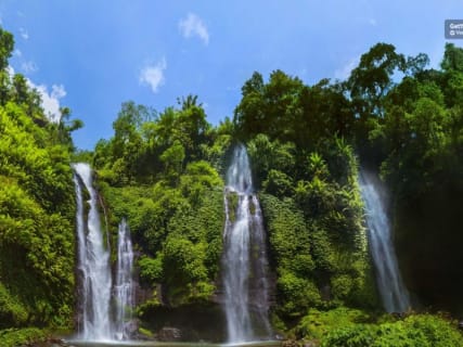Cover image for the Private Sekumpul Waterfall Hiking Tour experience