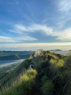 Cover image for the Captivating Bali Adventure: Mount Batur Sunrise Hike and Hot spring Delight experience