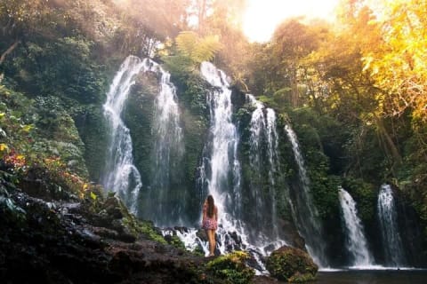 Cover image for the Banyumala Waterfall Tour: Discover Bedugul Temple & Twin Lakes experience