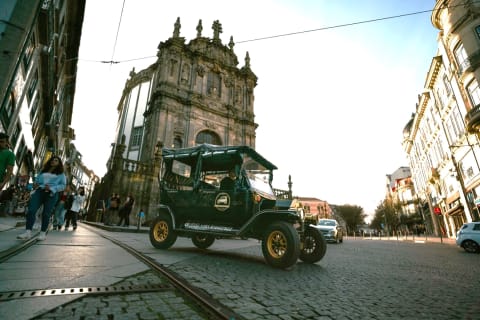 Cover image for the Private Day Trip to Porto with Tuktuk Tour of the Historic City in a Classic Ford T experience