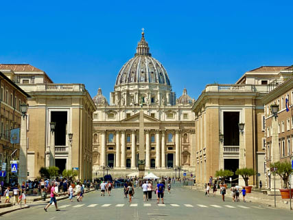 Cover image for the St Peter's Basilica and the Dome with Castel Sant'Angelo Exclusive Tour experience