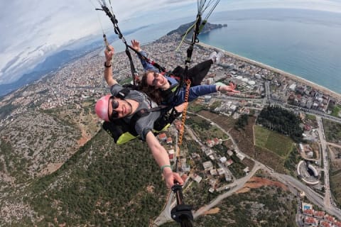 Cover image for the Alanya Tandem Paragliding with a Licensed Guide experience