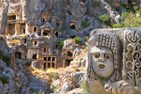 Cover image for the Sunken City Kekova Demre and Myra Day Tour from Kemer experience