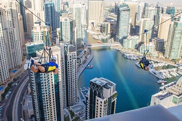 Cover image for the Dubai : XLine Marina, Experience the World's Longest Urban Zipline! experience