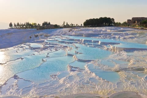 Cover image for the Pamukkale & Salda Lake Tour from Antalya - Entry Included experience