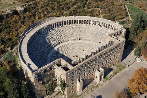 Cover image for the Aspendos, Side and Manavgat Waterfalls Tour from Alanya experience