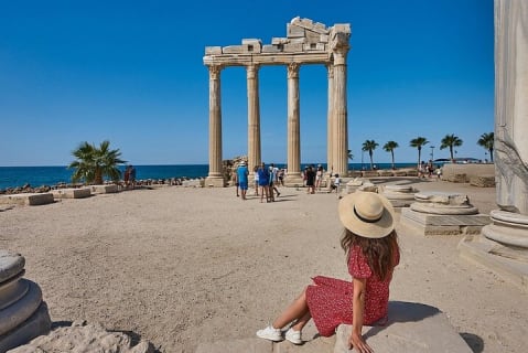 Cover image for the Perge & Aspendos Tour with Waterfalls from Antalya experience