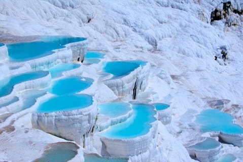 Cover image for the Pamukkale & Salda Lake Tour from Side - Entry Included experience