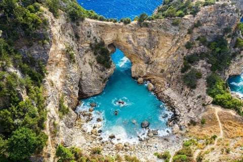 Cover image for the Ancient Ruins and Secret Caves Tour from Alanya-Syedra to Cragum experience