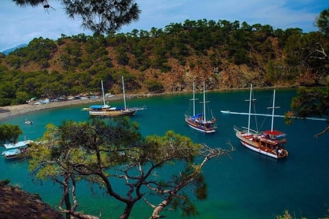Cover image for the Kemer Pirate Boat Tour From Antalya experience